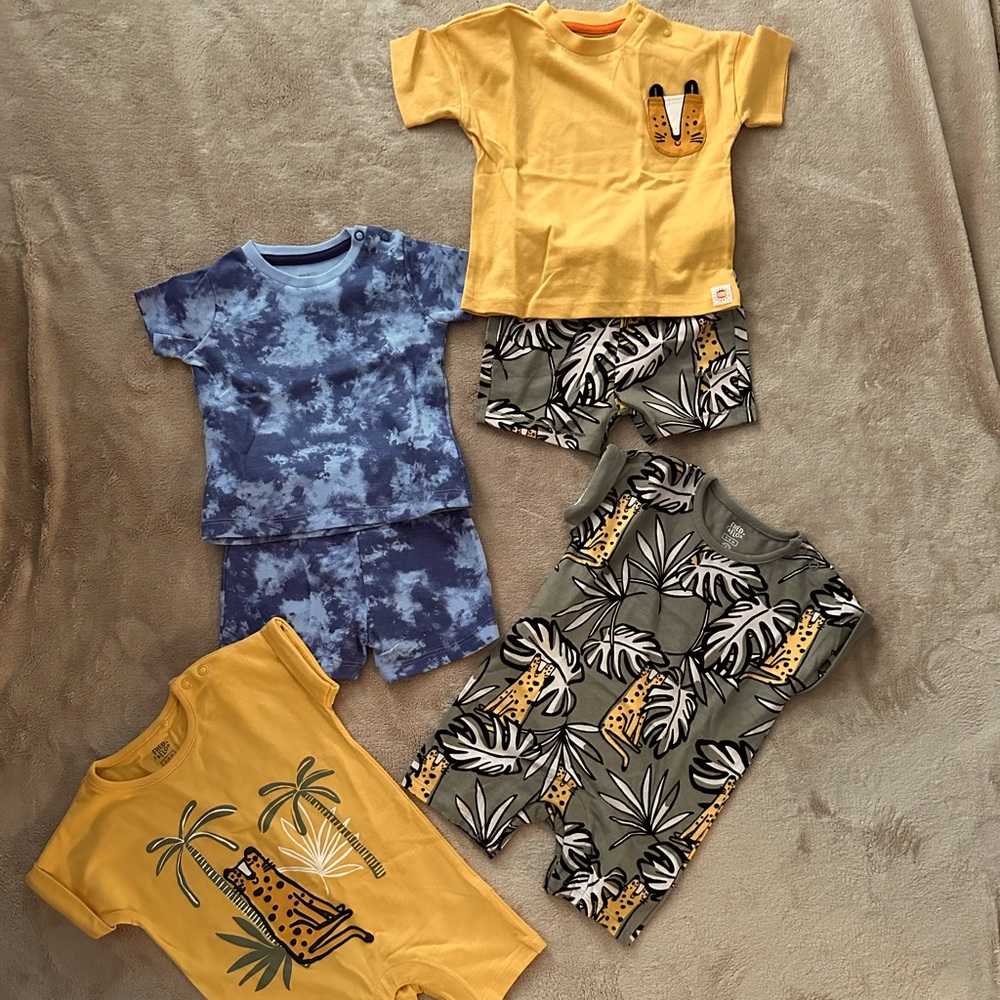 Fred & Flo UK brand baby clothes 3-6